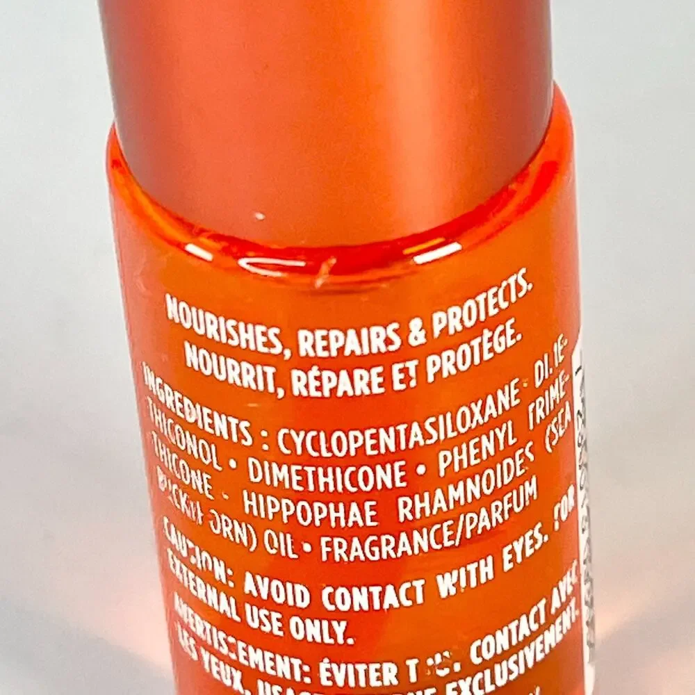 Obliphica Seaberry Leave-in Hair Serum Dry Hair Growth Travel .5 fl oz 15ml New